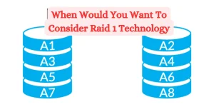 When Would You Want To Consider Raid 1 Technology