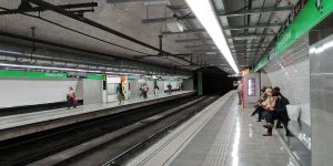 Exits From Passeig De Gracia Metro Station