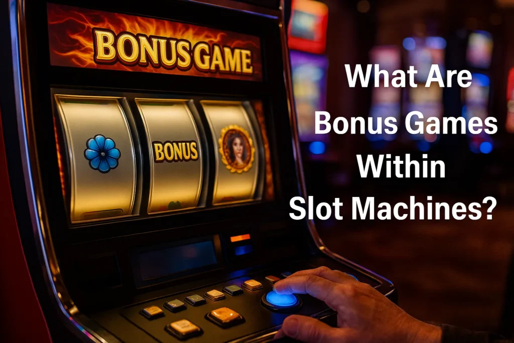 What Are Bonus Games Within Slot Machines