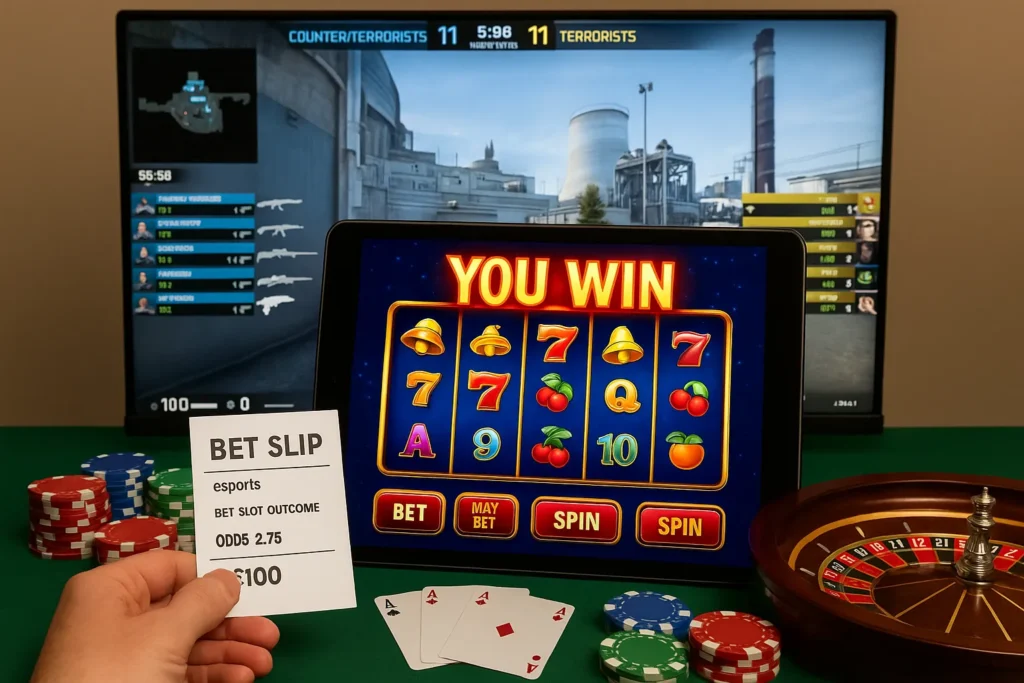 What Happens When You Bet on Slot Outcomes During eSports