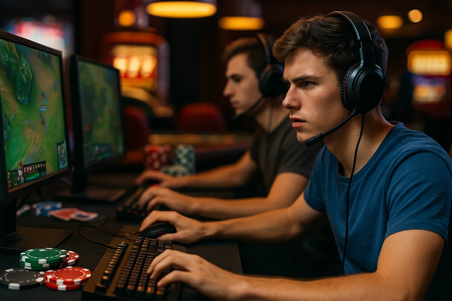 Do Multiplayer Games Trigger Gambling Behavior